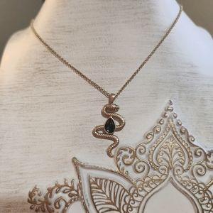 🐍Lucky brand snake necklace